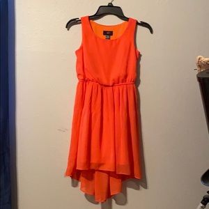 High-low dress for young girls